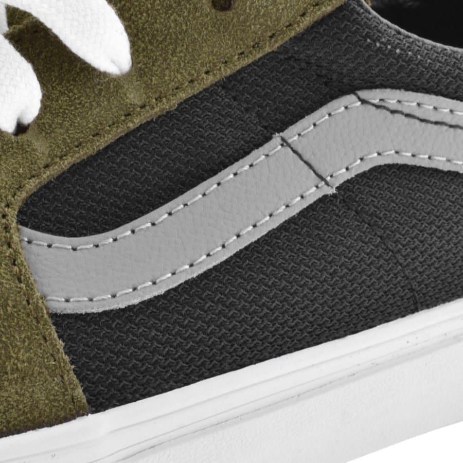 Vans Sk8 Low Canvas Trainers Green | Mainline Menswear